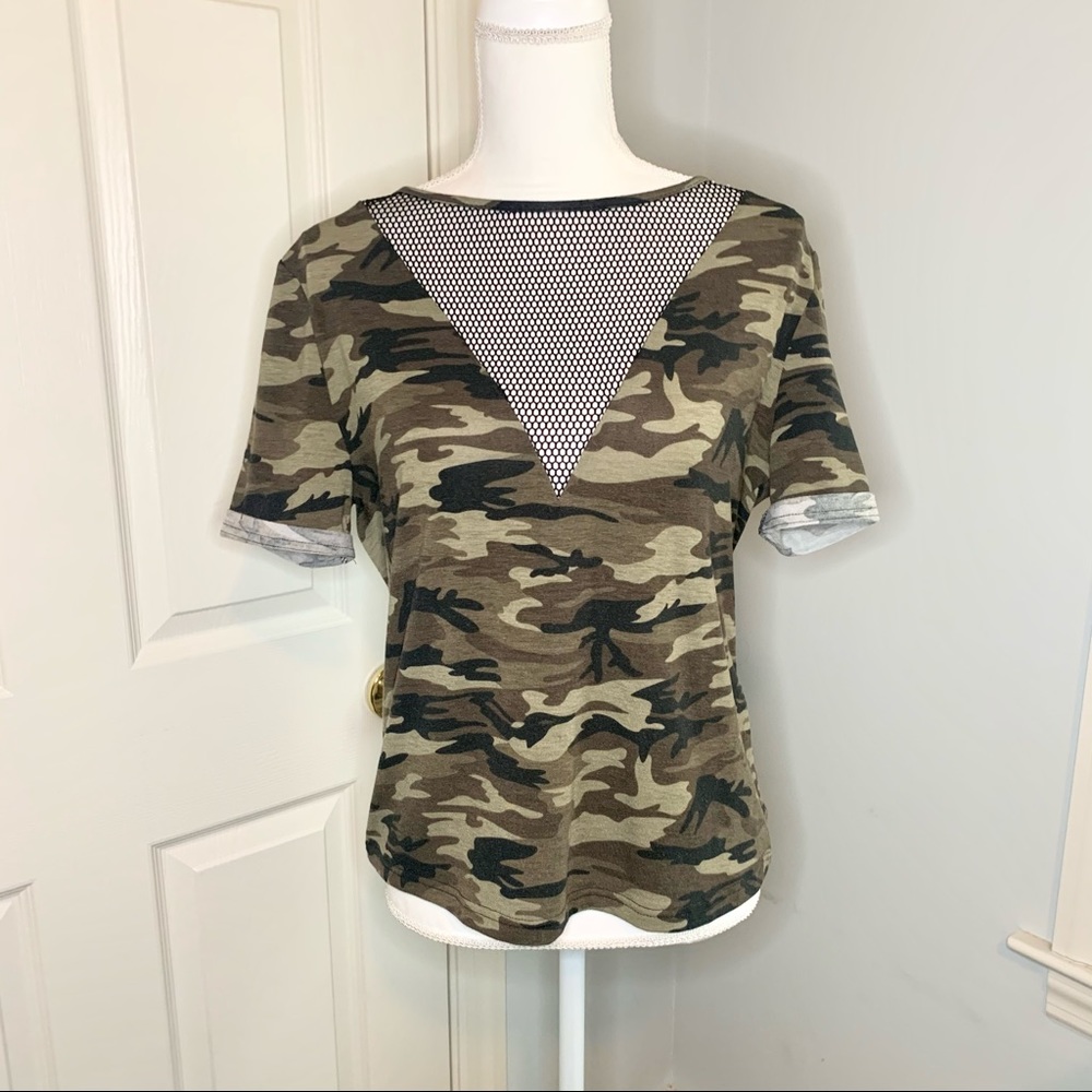 3/25$ Camo Short Sleeve Shirt